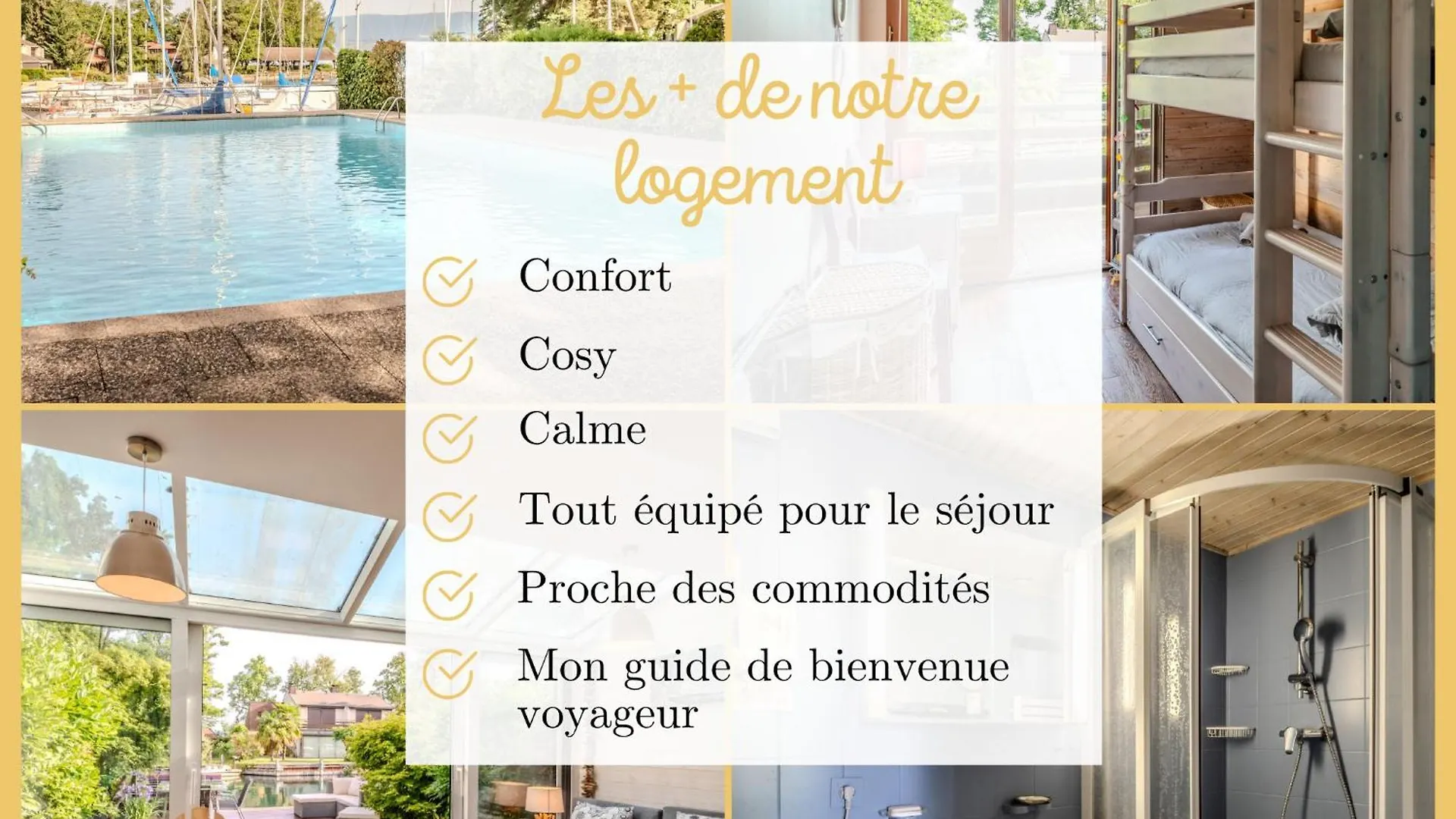 Villa Le Marina I Maison T4 I Port Ripaille Thonon-les-Bains Frankrig