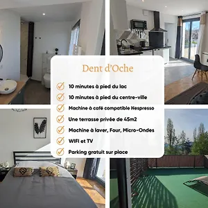 Cosy Et Moderne Avec Clim - Dent D'Oche Appartement